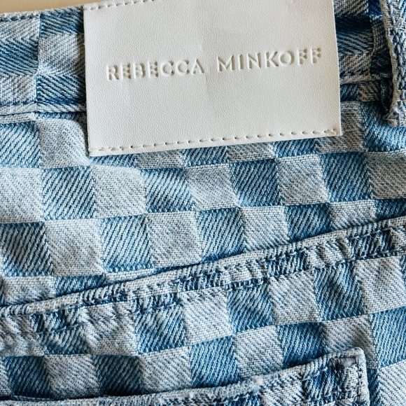 Rebecca Minkoff Cleo Denim Checkered Mini - Picture 8 of 11